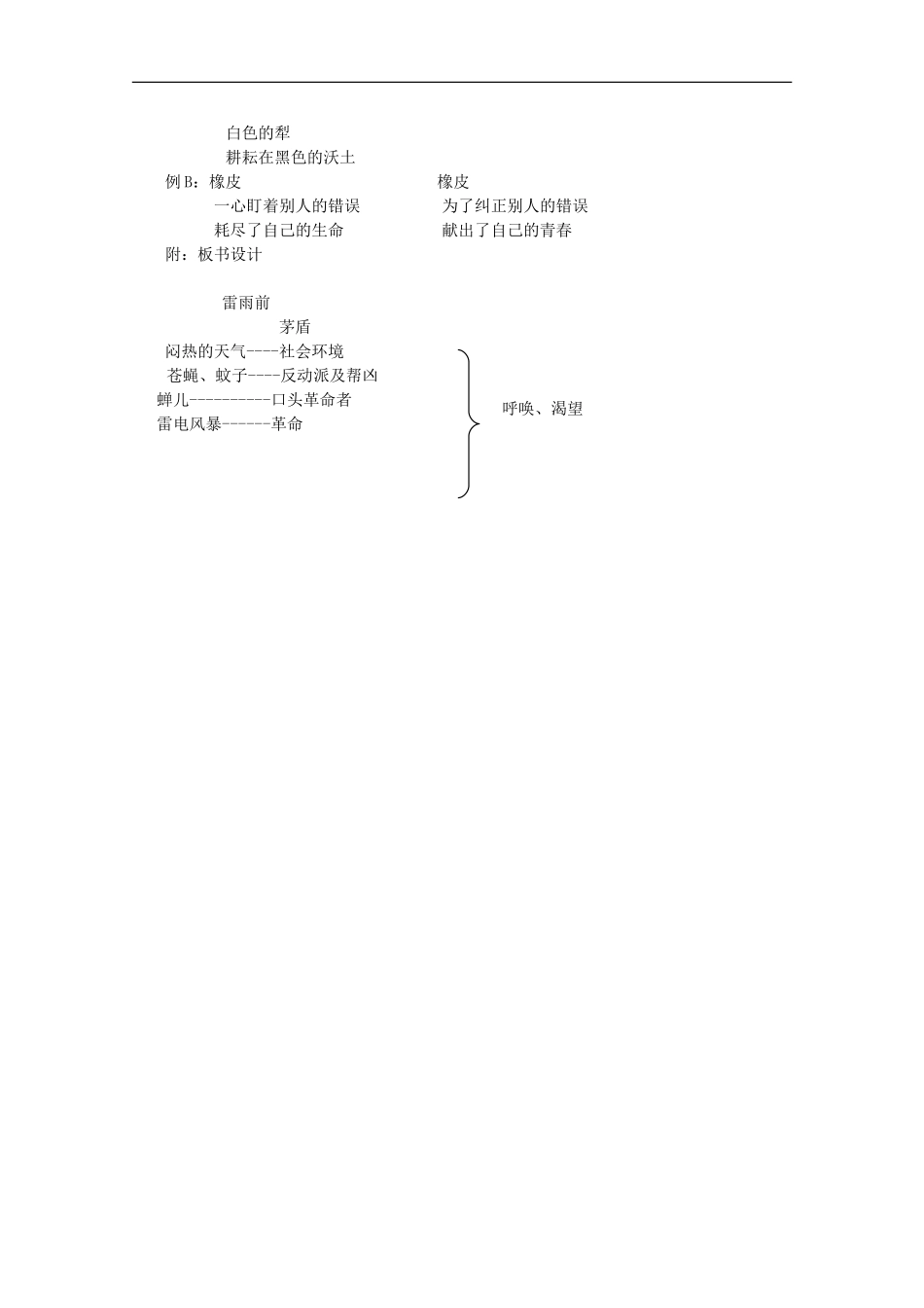 高中语文-3.8《雷雨》教案(13)-鲁人版必修4-_第2页