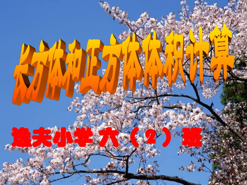 长、正方体体积公式的统一例11_第1页