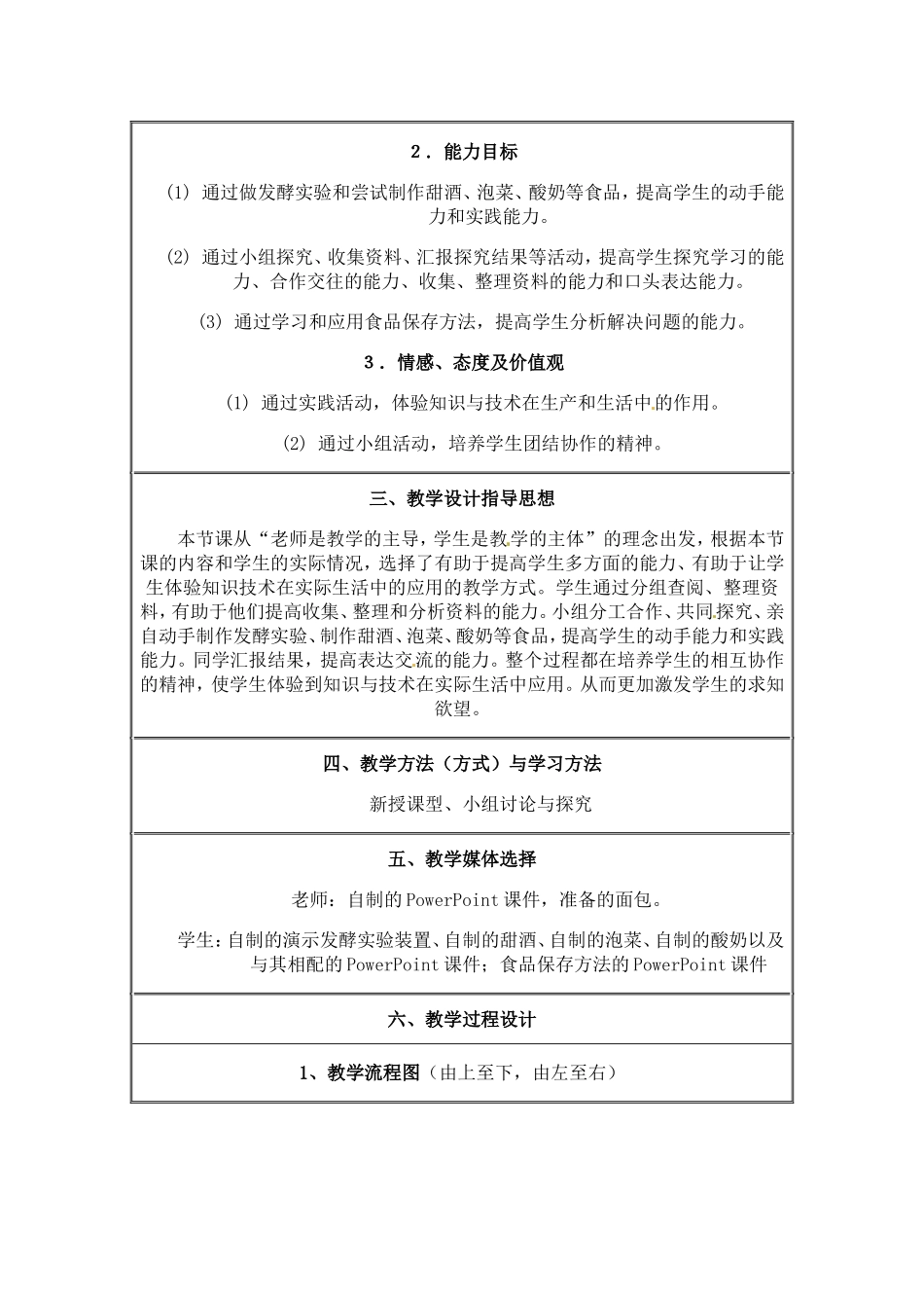 八年级生物上册第二节-人类对细菌和真菌的利用教学设计人教版_第2页