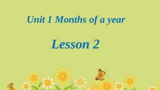 Unit-1-Months-of-a-yearLesson-2