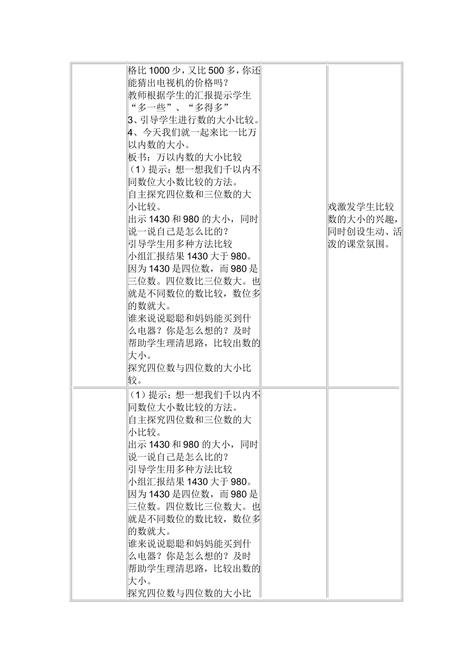 小学数学人教2011课标版二年级10000以内数的大小比较_第2页