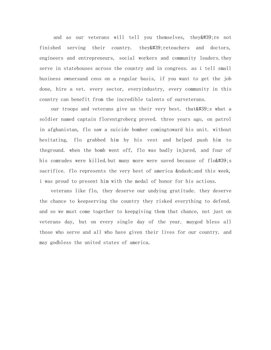 奥巴马总统每周电台英语演讲稿 _第2页