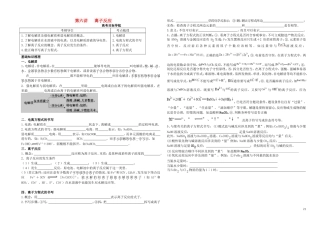 高中化学-第六讲-离子反应练习-新人教版必修1