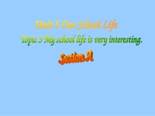 A-Unit-5-Section-A
