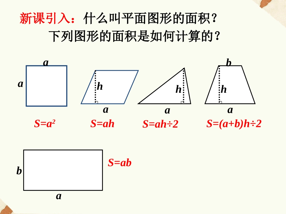 《圆的面积(一)》课件_第2页