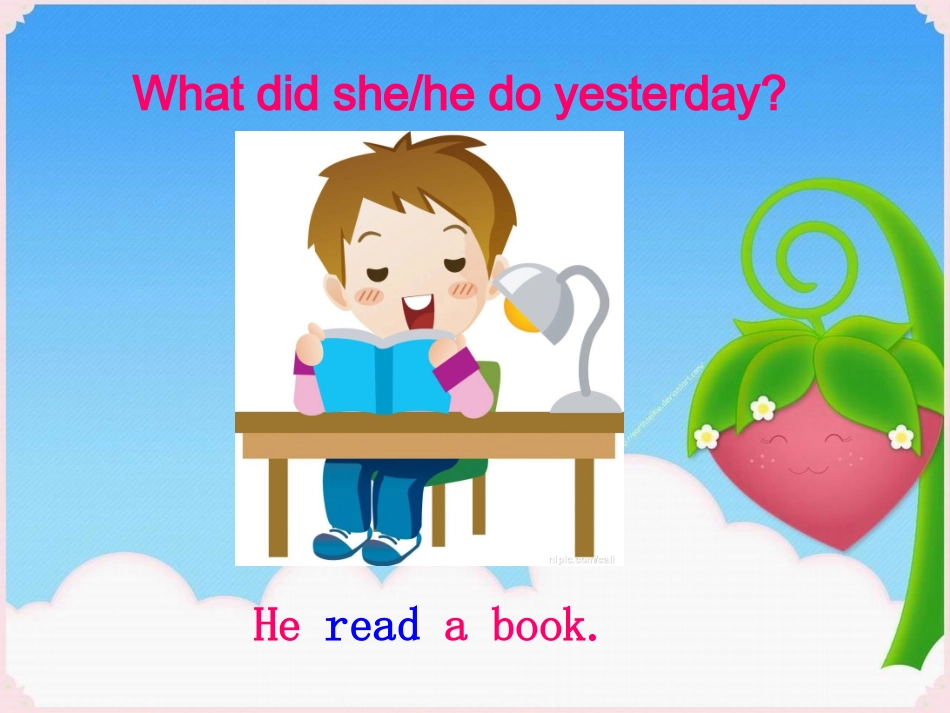 五年级下册Module2unit2-Mr-Li-was-a-teacher_第3页