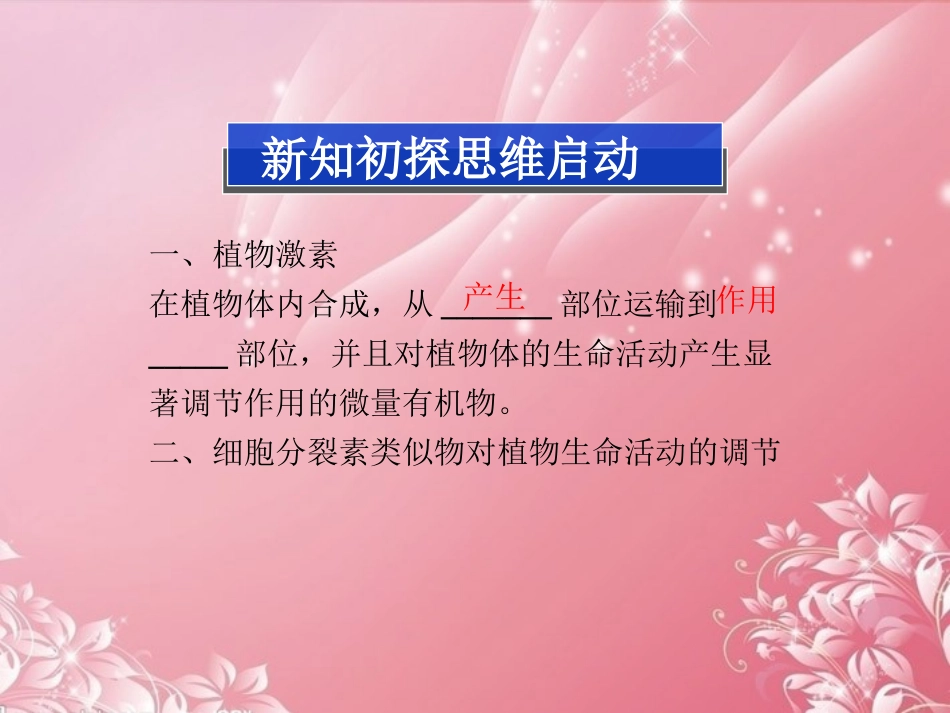 【优化方案】2013年高中生物-第一单元第一章第二节植物体内的其他激素课件-中图版必修3_第3页
