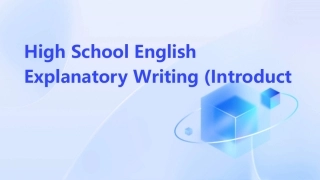 高中英语说明文写作(景点和城市介绍)课件