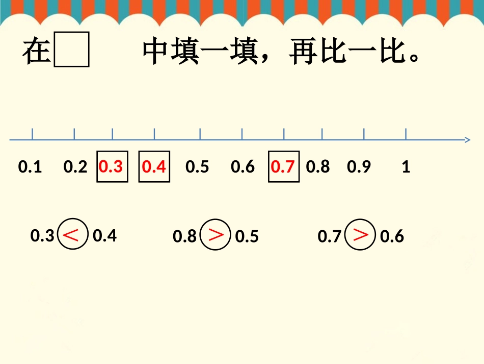 自主练习1第6题-小数的初步认识_第1页