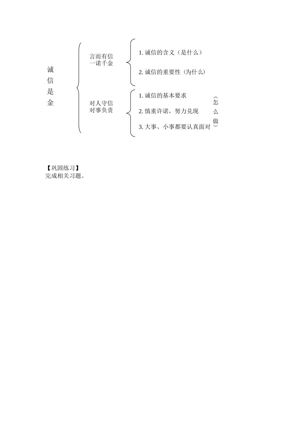 诚信是金教学设计_第3页