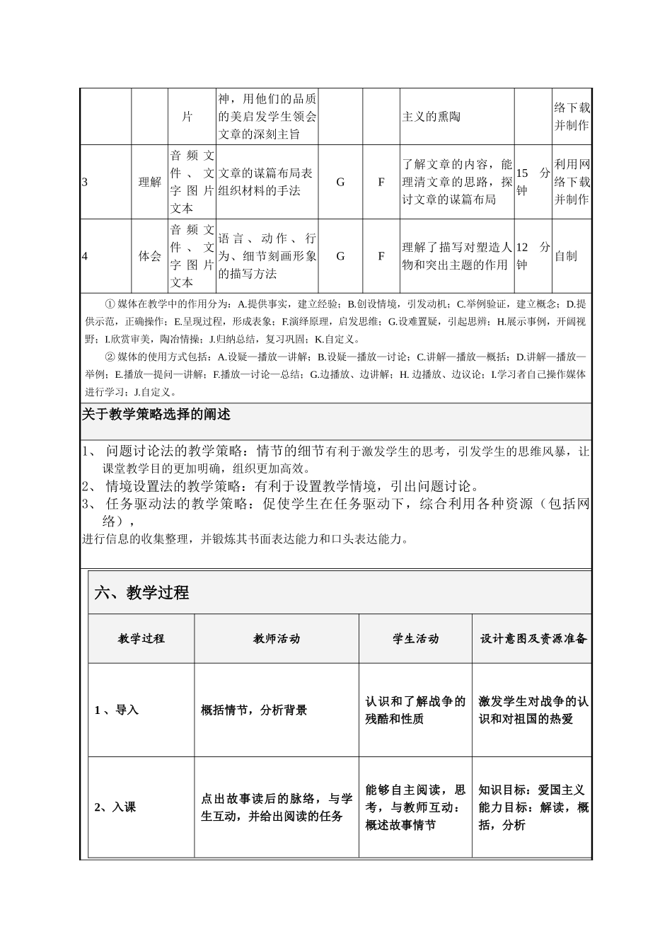 (部编)初中语文人教2011课标版七年级下册《最后一课》教学设计-(3)_第3页