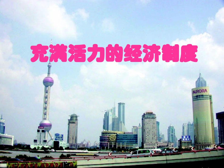 八年级思想品德下册-第一单元第一节《充满活力的经济制度》课件-湘师版_第2页