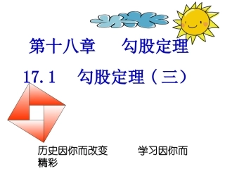 17.1勾股定理(3)