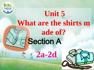 Unit5SectionA2a-2d(1)