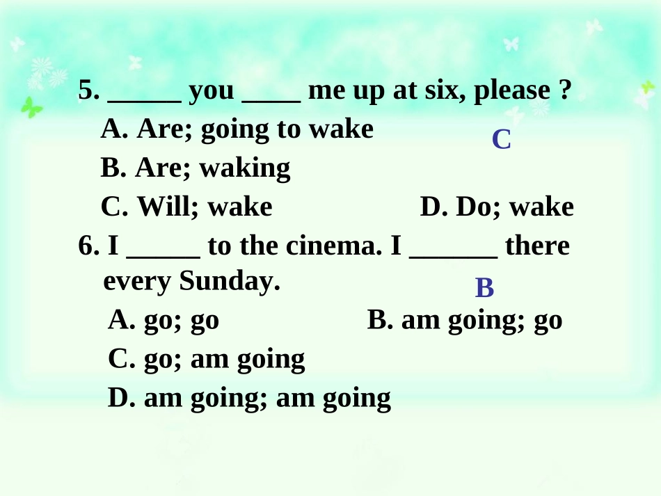 时态专练--基础题_第3页