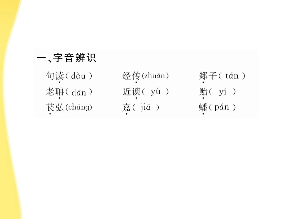 【全程学习方略】2011版高中语文-2-师说课件-鲁人教版必修1_第3页