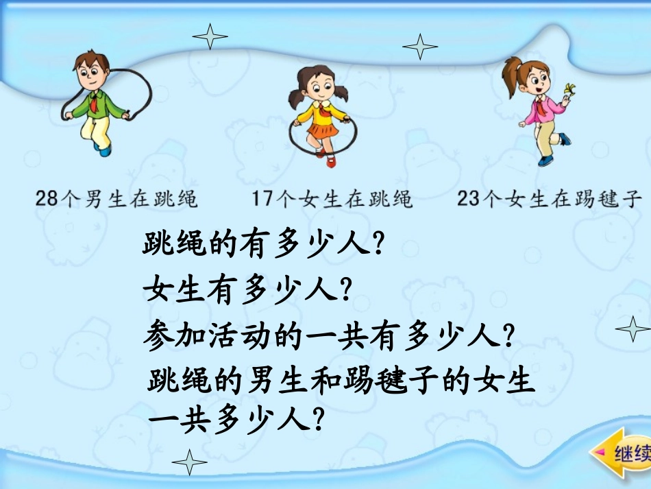 小学数学四年级《加法结合律》课件_第2页