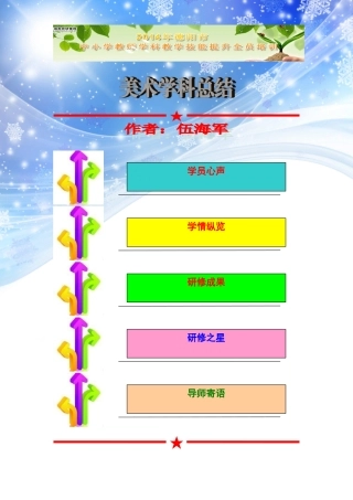 2014美术学科工作总结