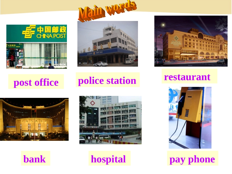 人教版七年级上册unit8课件SectionA_第3页