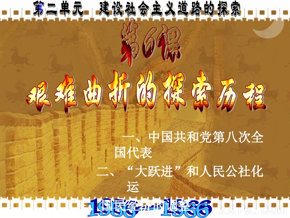 艰难曲折的探索历程_第1页
