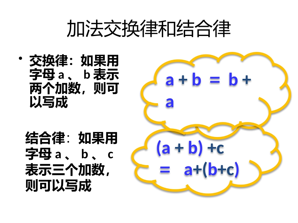 人教2011版小学数学四年级乘法运算定律PPT_第2页