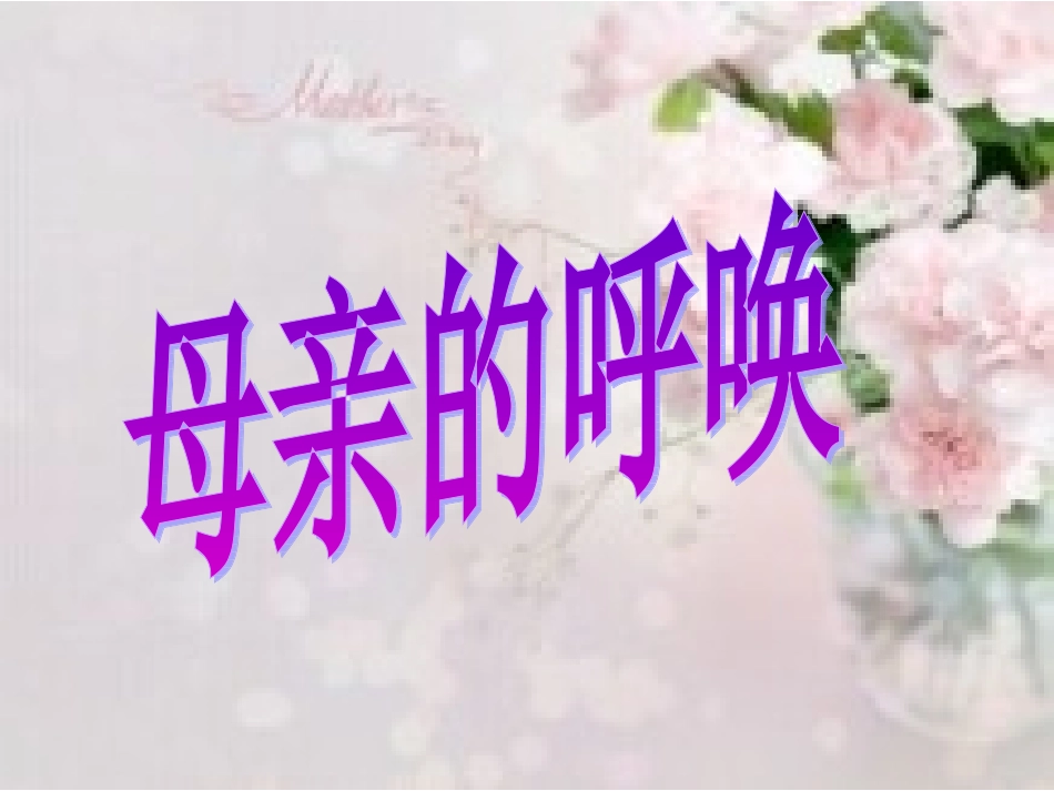 20、母亲的呼唤_第2页