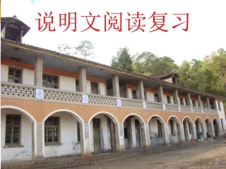 说明文阅读复习