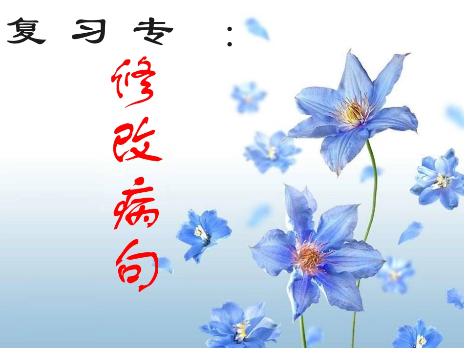 病句修改 (2)_第1页