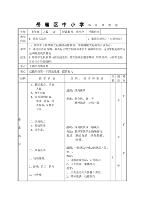 蹲踞式起跑 (3)