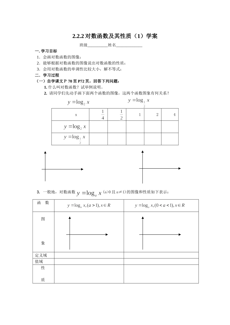 19.对数函数图象性质_第1页