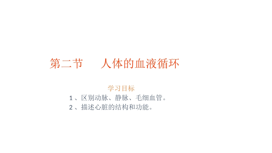 人体的血液循环 (2)_第1页