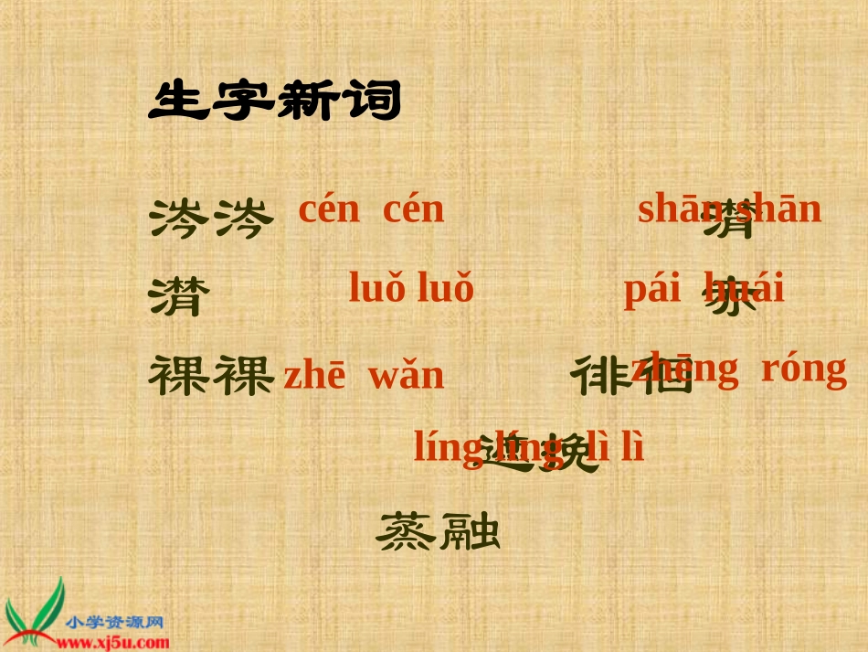 六年级下册2、匆匆_第3页