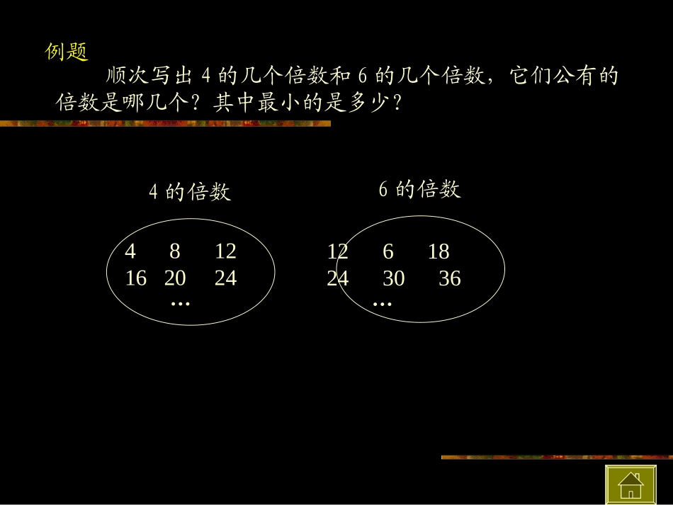 最小公倍数PPT模板_第3页