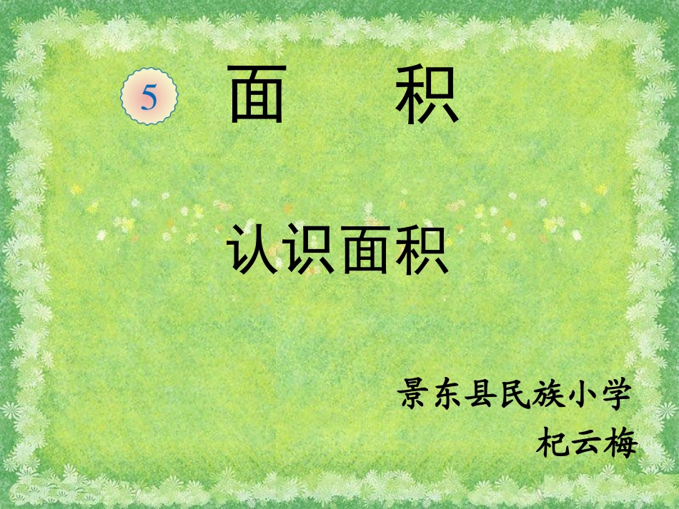 认识面积例例_第1页