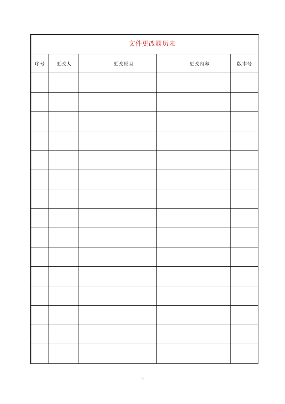 档案管理程序 2023年机动车检验机构管理体系文件 _第2页