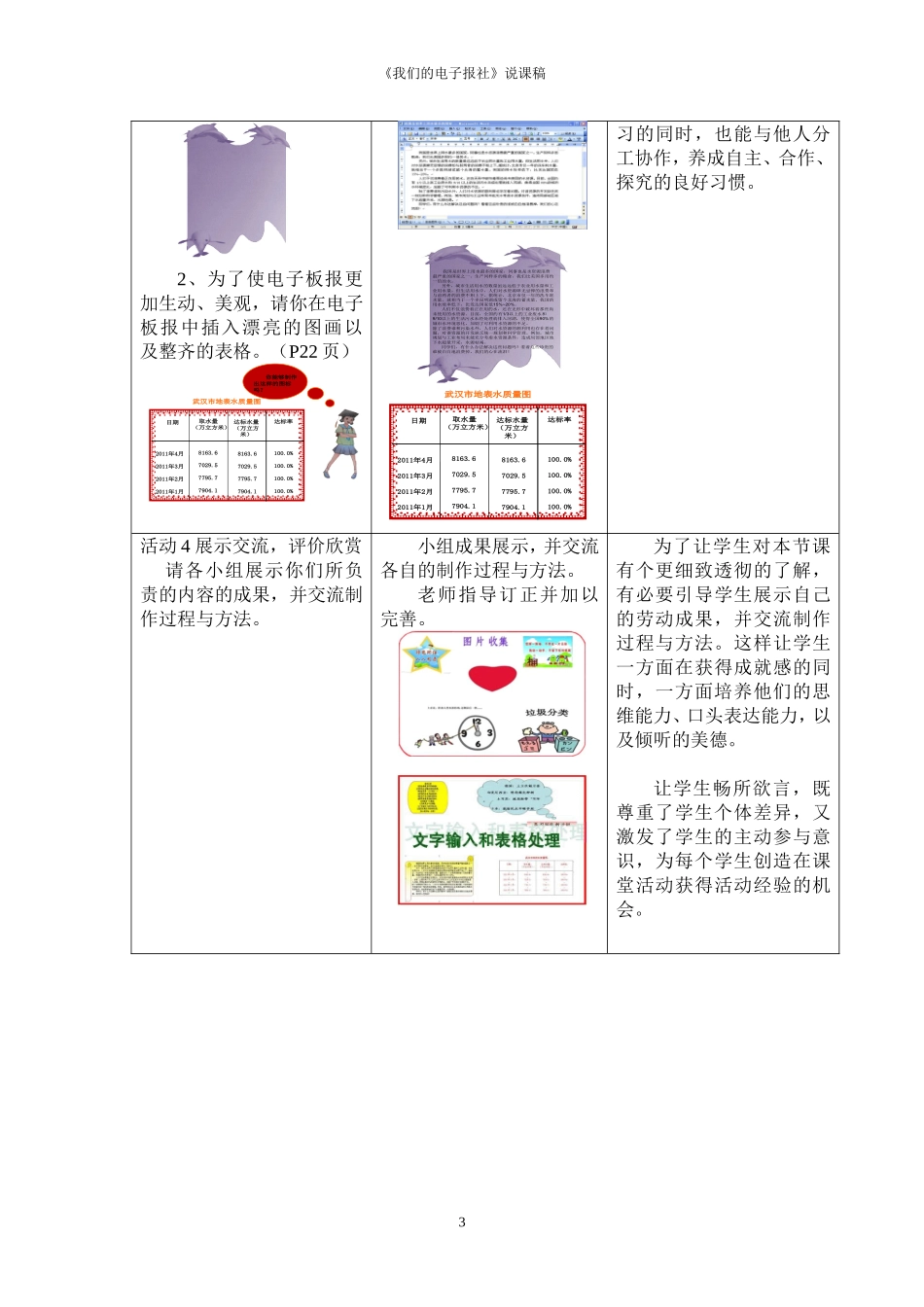 《我们的电子报社》说课稿_第3页