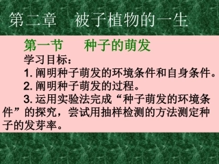 种子的萌发课件3