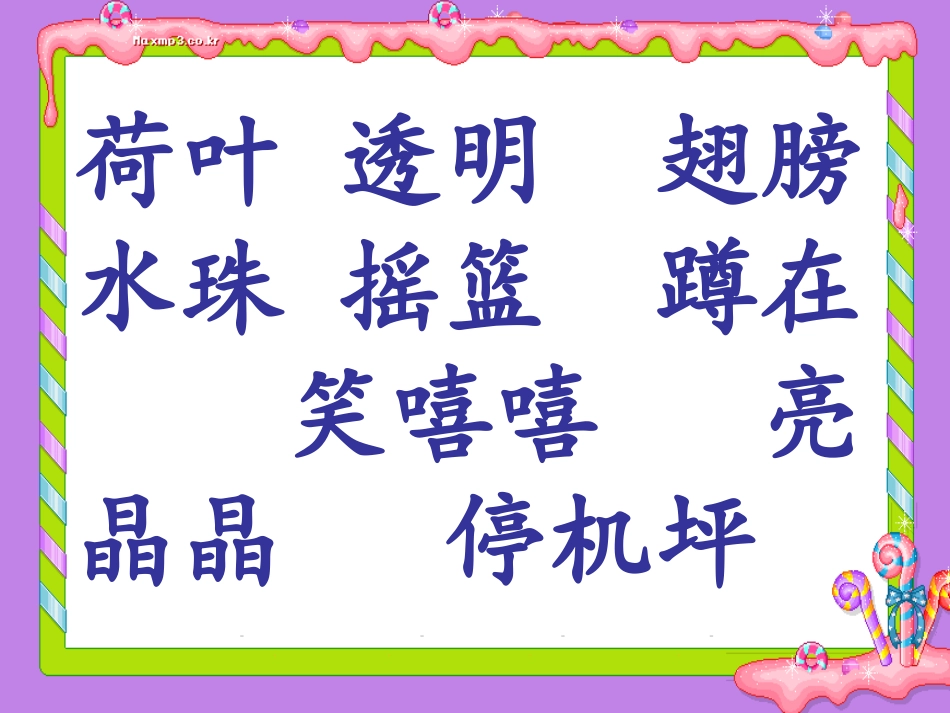 荷叶圆圆第二课时_第2页