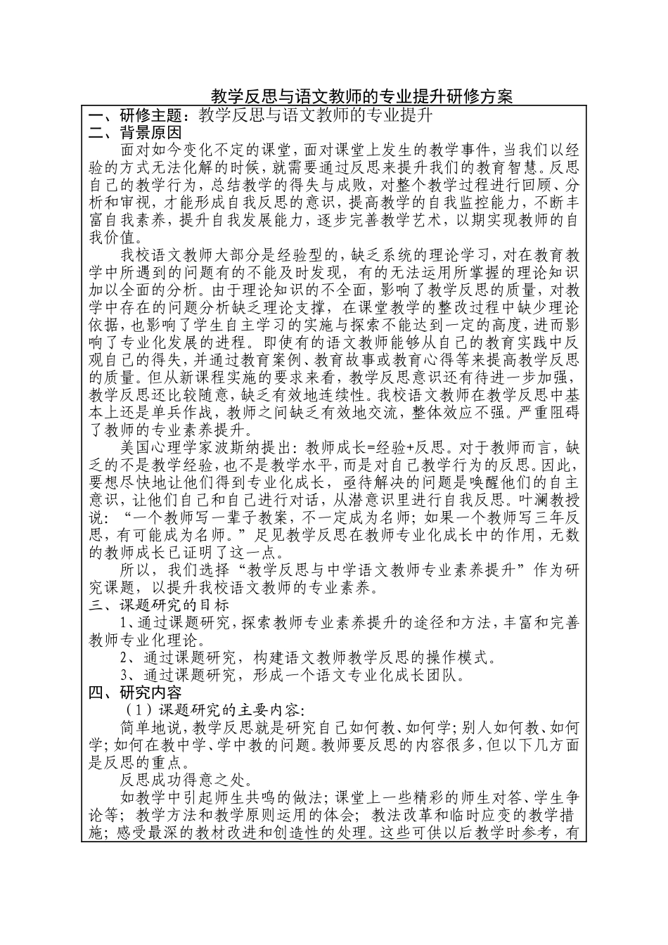 教学反思与语文教师专业素养提升_第1页