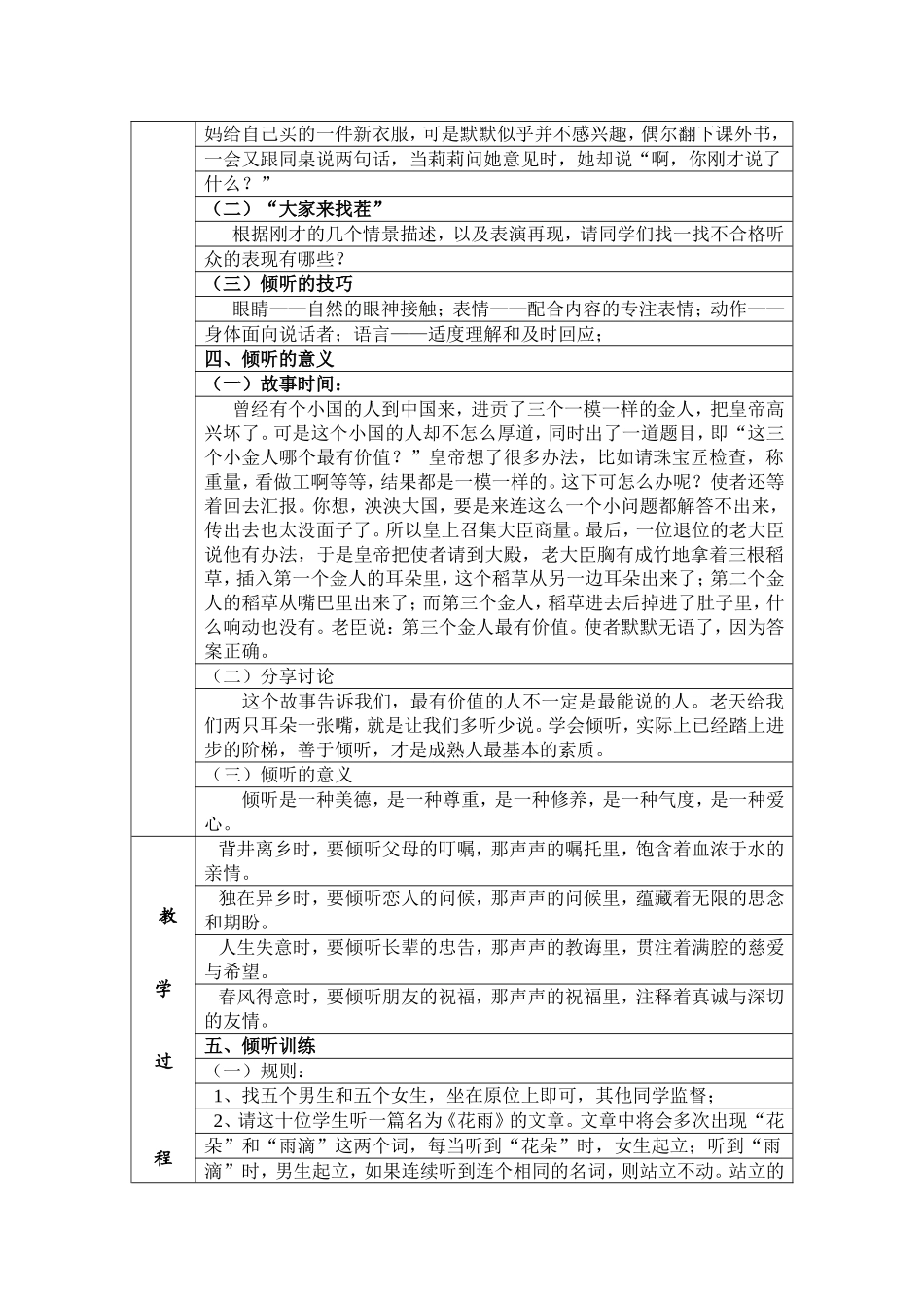 学会倾听的教案_第2页