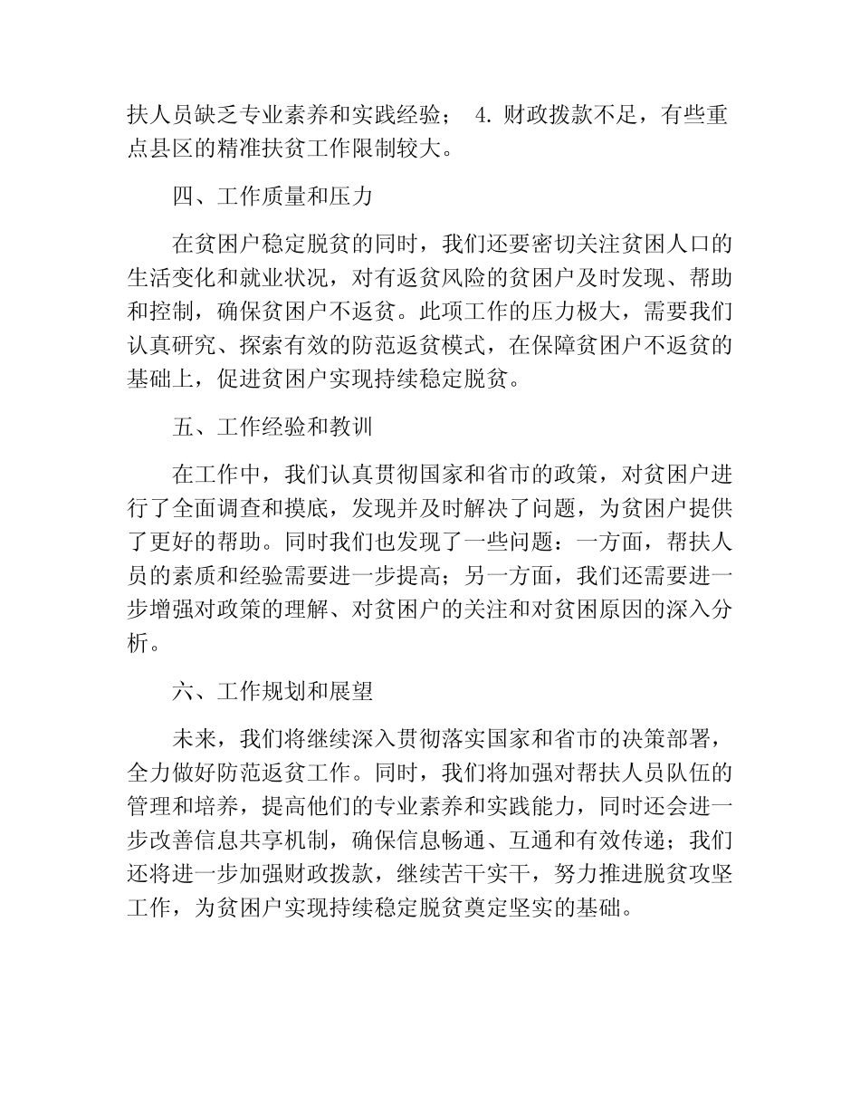 防范返贫工作总结_第2页
