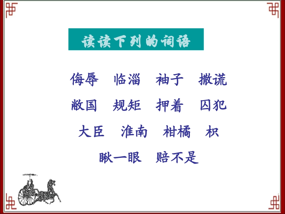《晏子使楚》教学课件1_第3页