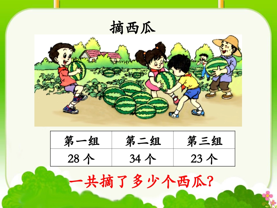 二年级上册《连加、连减》教学课件_第2页