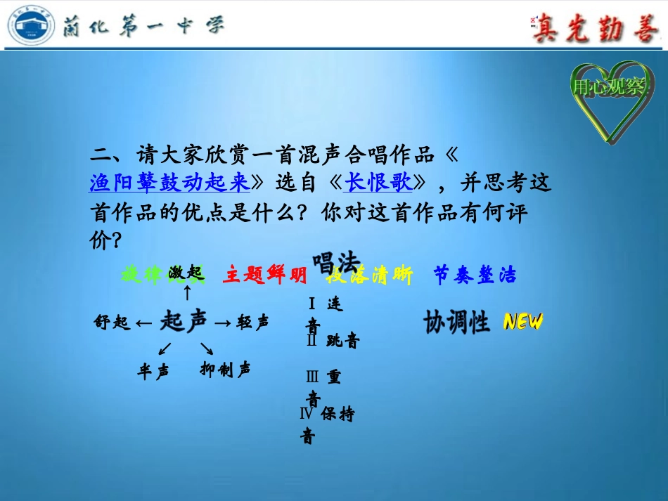 歌唱课——浅谈合唱艺术_第3页