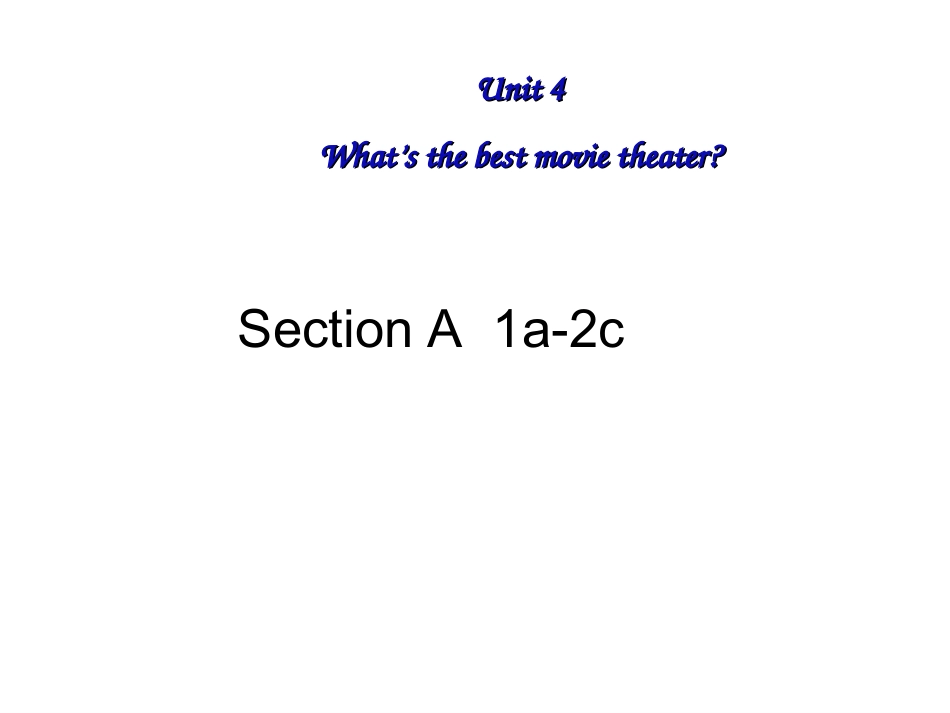 Period1U4sectionA(1a-2c)_第1页