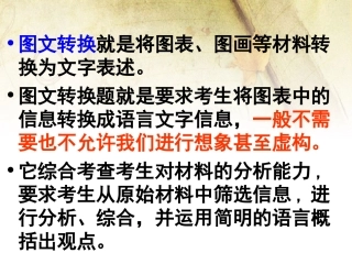 图文转换学考辅导