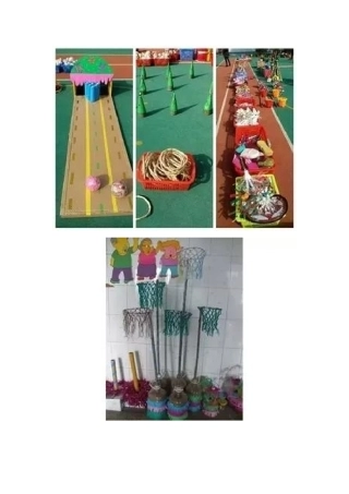 幼儿园自制体育器械