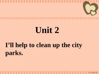 2014人教版八年级英语下unit2课件