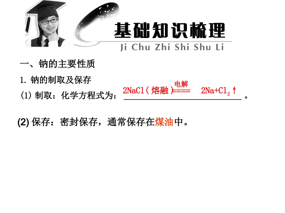 浏阳田家炳中学-化学-沈平（钠及其氧化物）_第2页