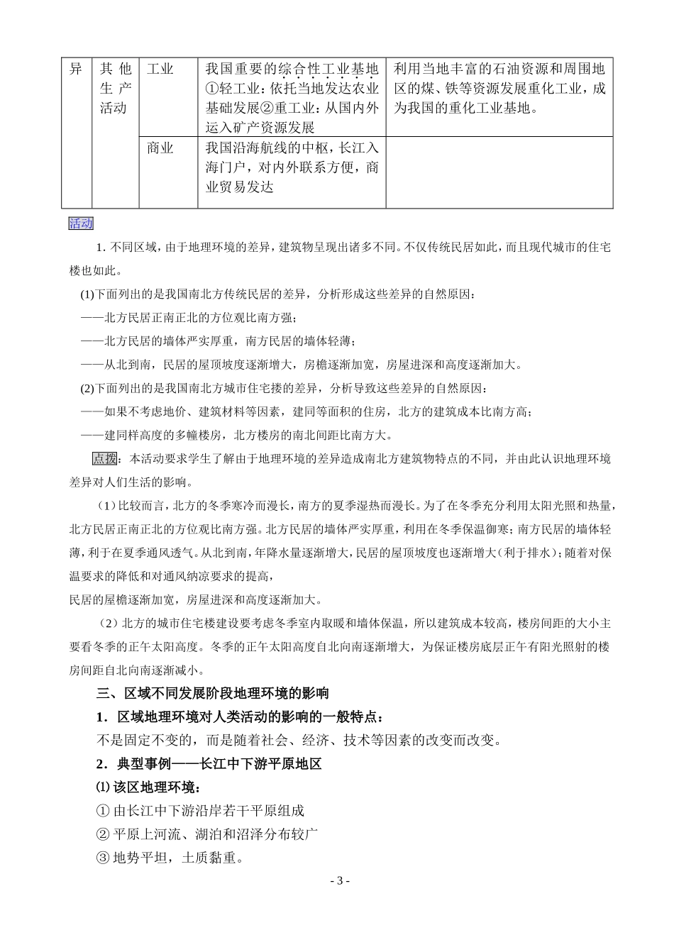 1.1地理环境对区域发展的影响_第3页